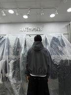 HeavyWeight Hoodie - washed Grey