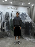 HeavyWeight Hoodie - washed Grey