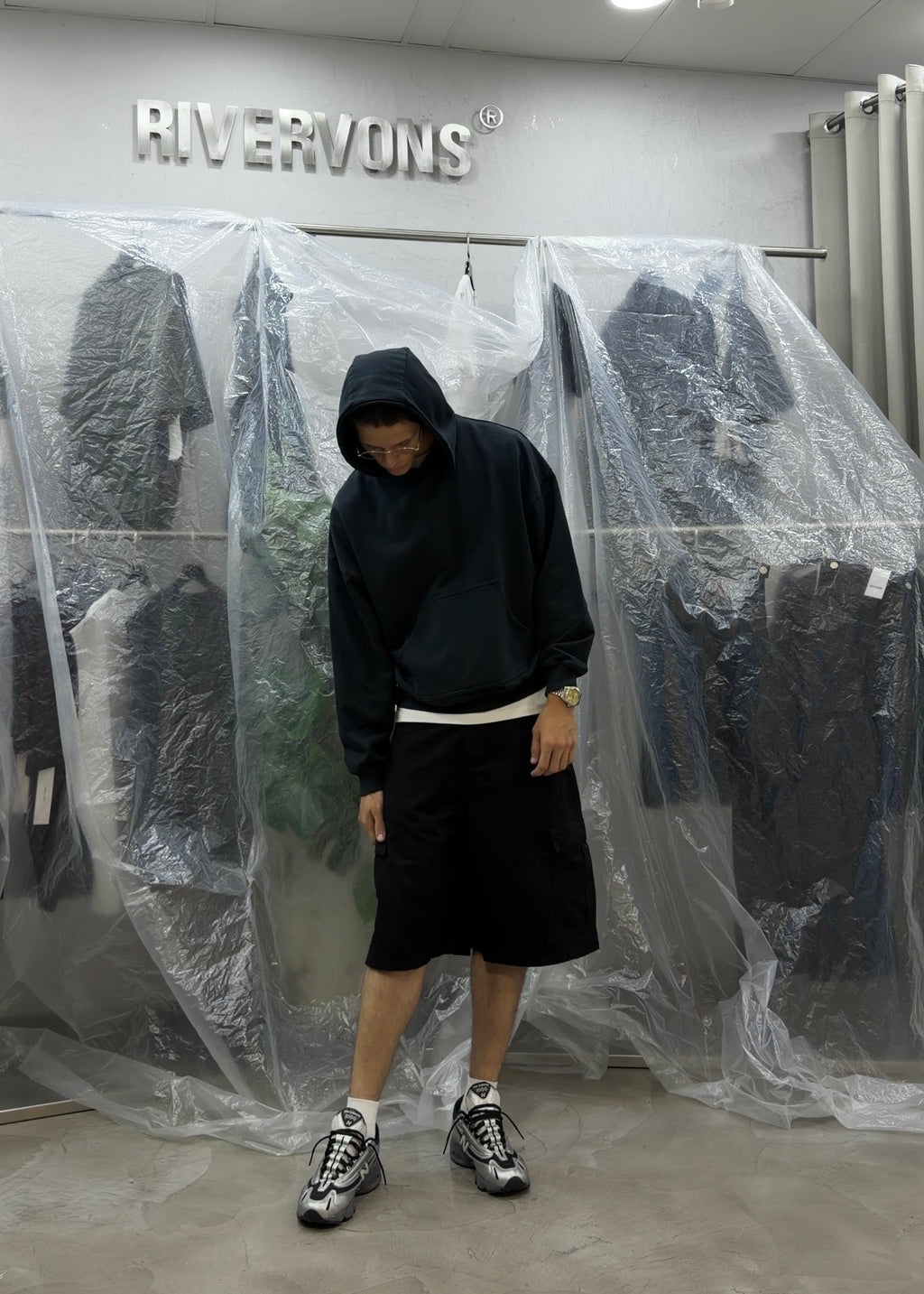 HeavyWeight Hoodie - Washed Blue