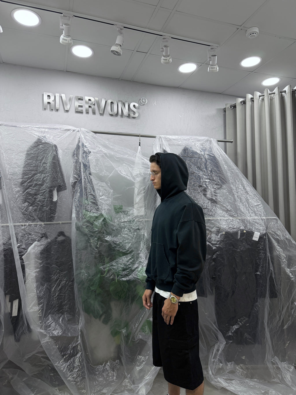 HeavyWeight Hoodie - Washed Blue