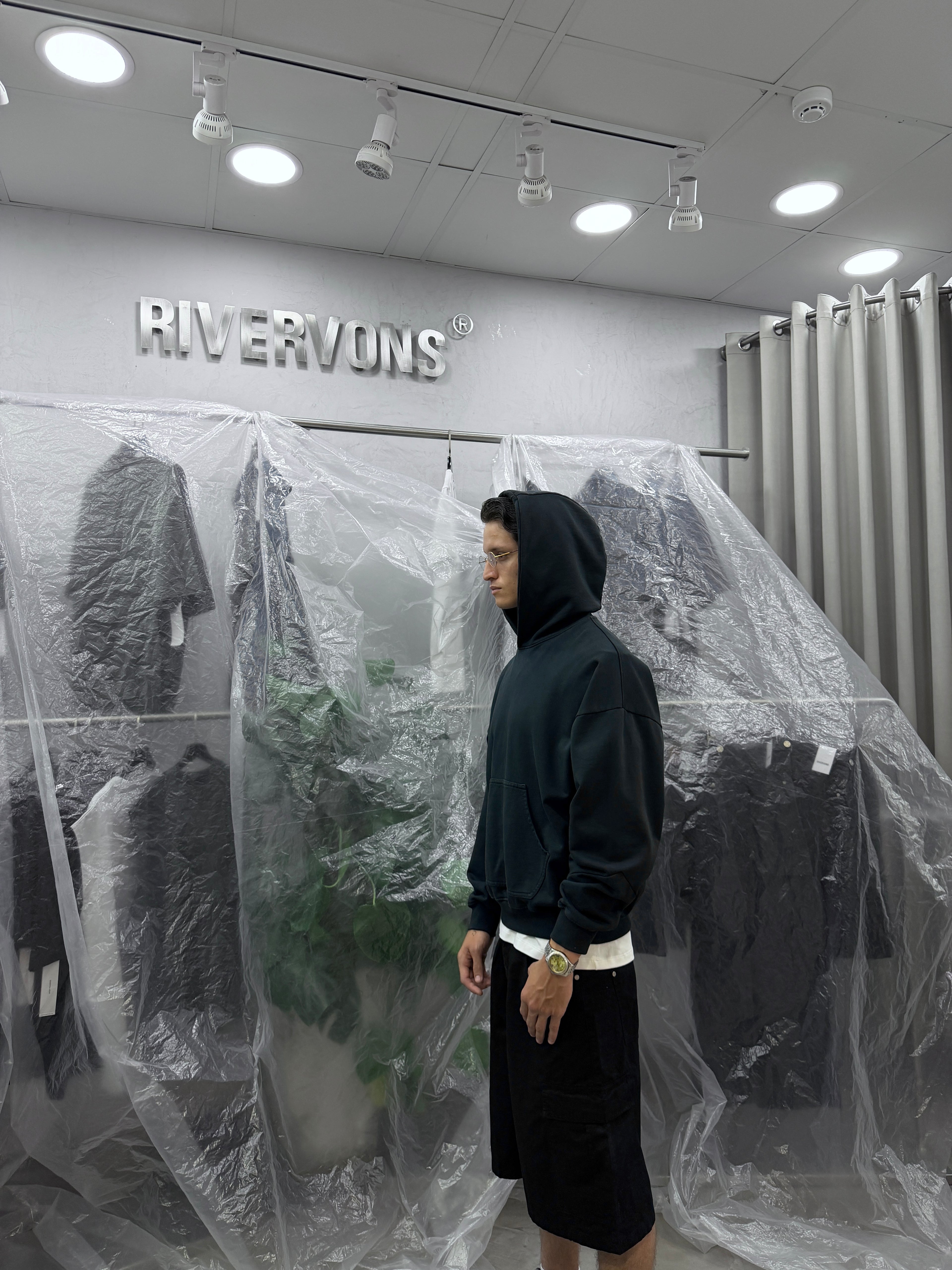 HeavyWeight Hoodie - Washed Blue