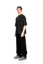 Middleweight Oversized Tee - Washed Black