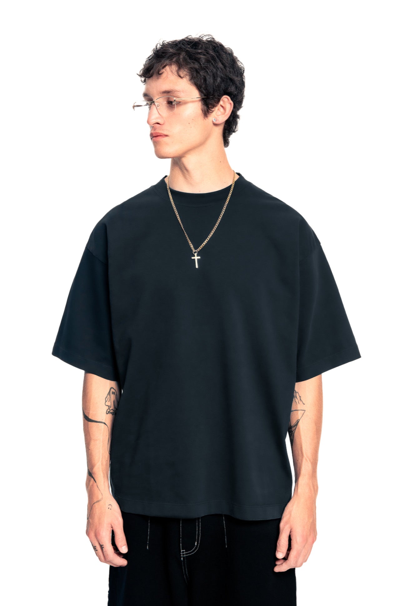 Middleweight Oversized Tee - Washed Blue
