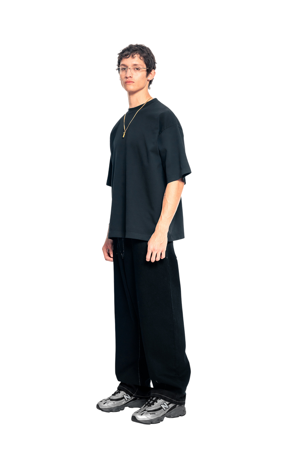 Middleweight Oversized Tee - Washed Blue