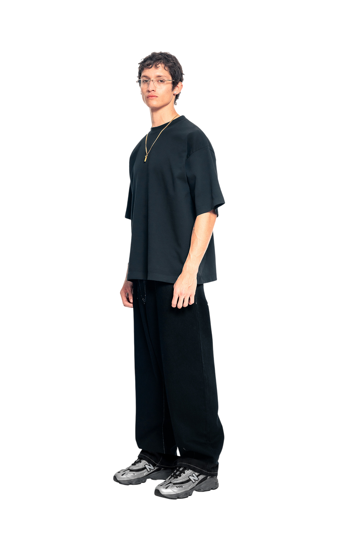 Middleweight Oversized Tee - Washed Blue