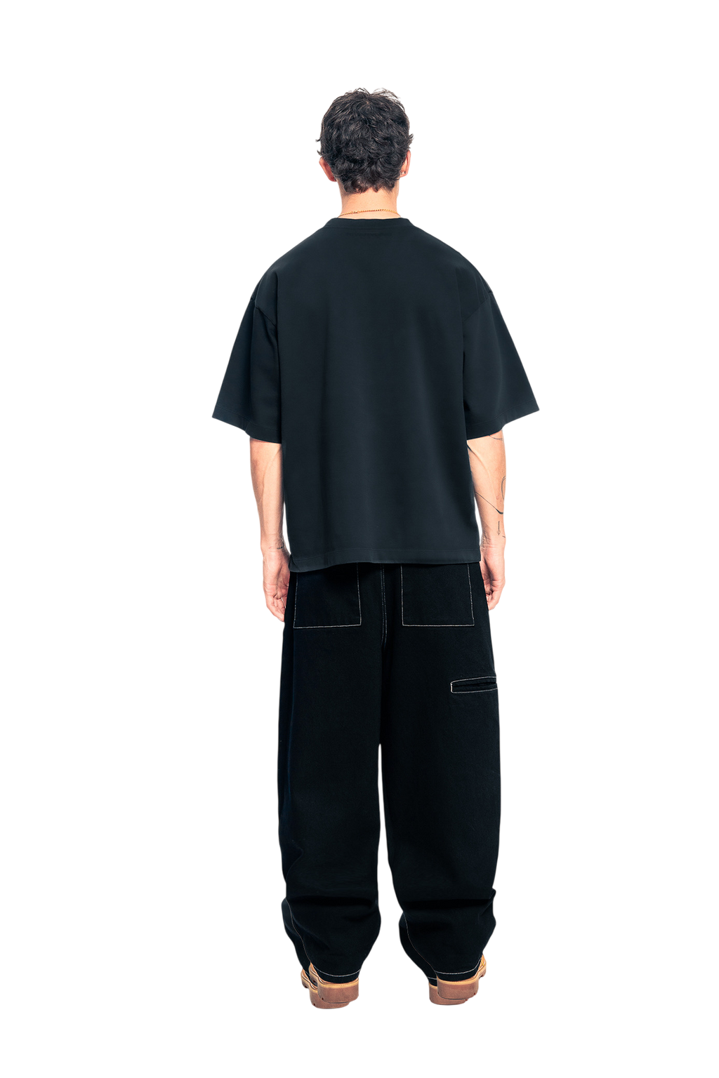 Middleweight Oversized Tee - Washed Blue
