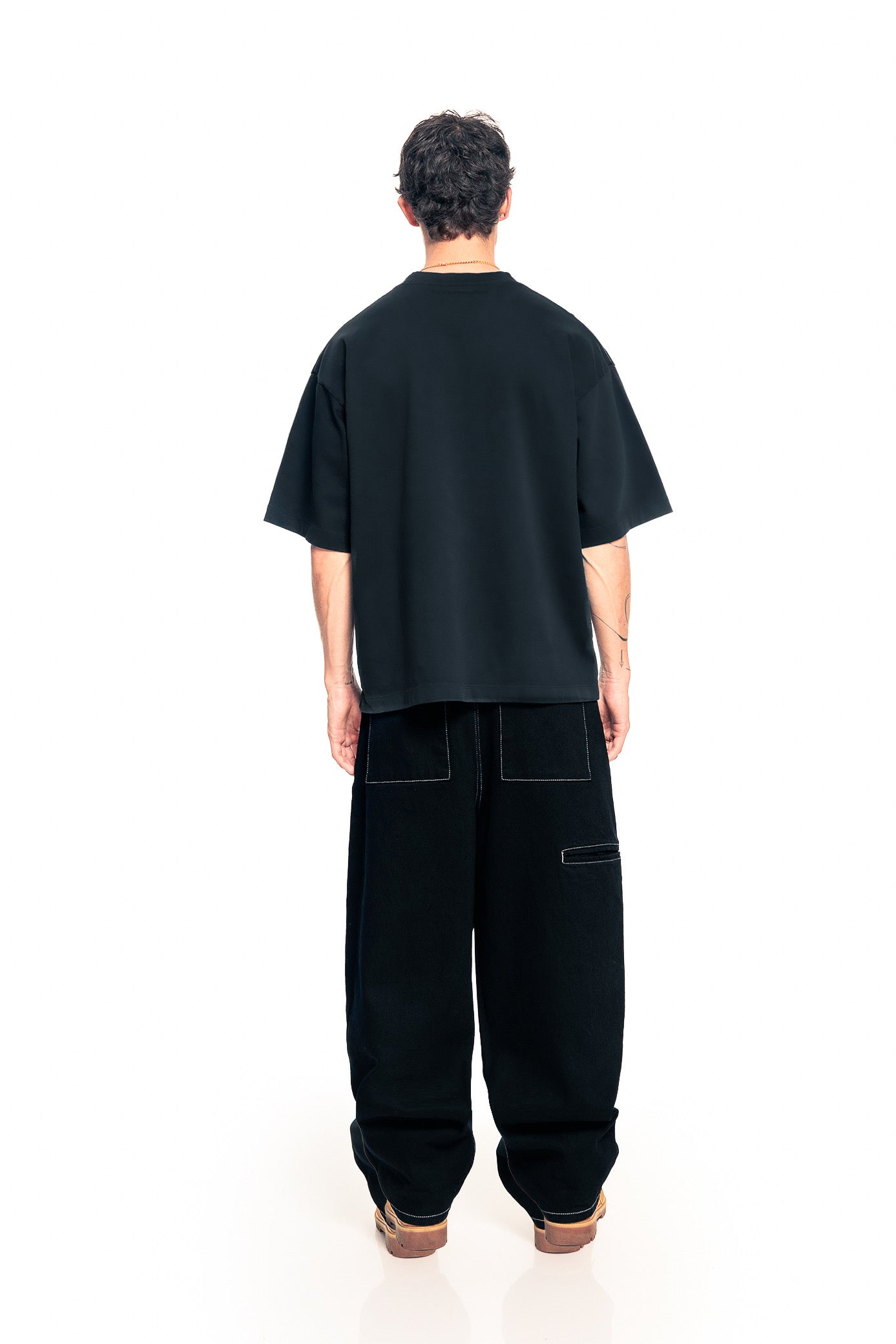 Middleweight Oversized Tee - Washed Blue