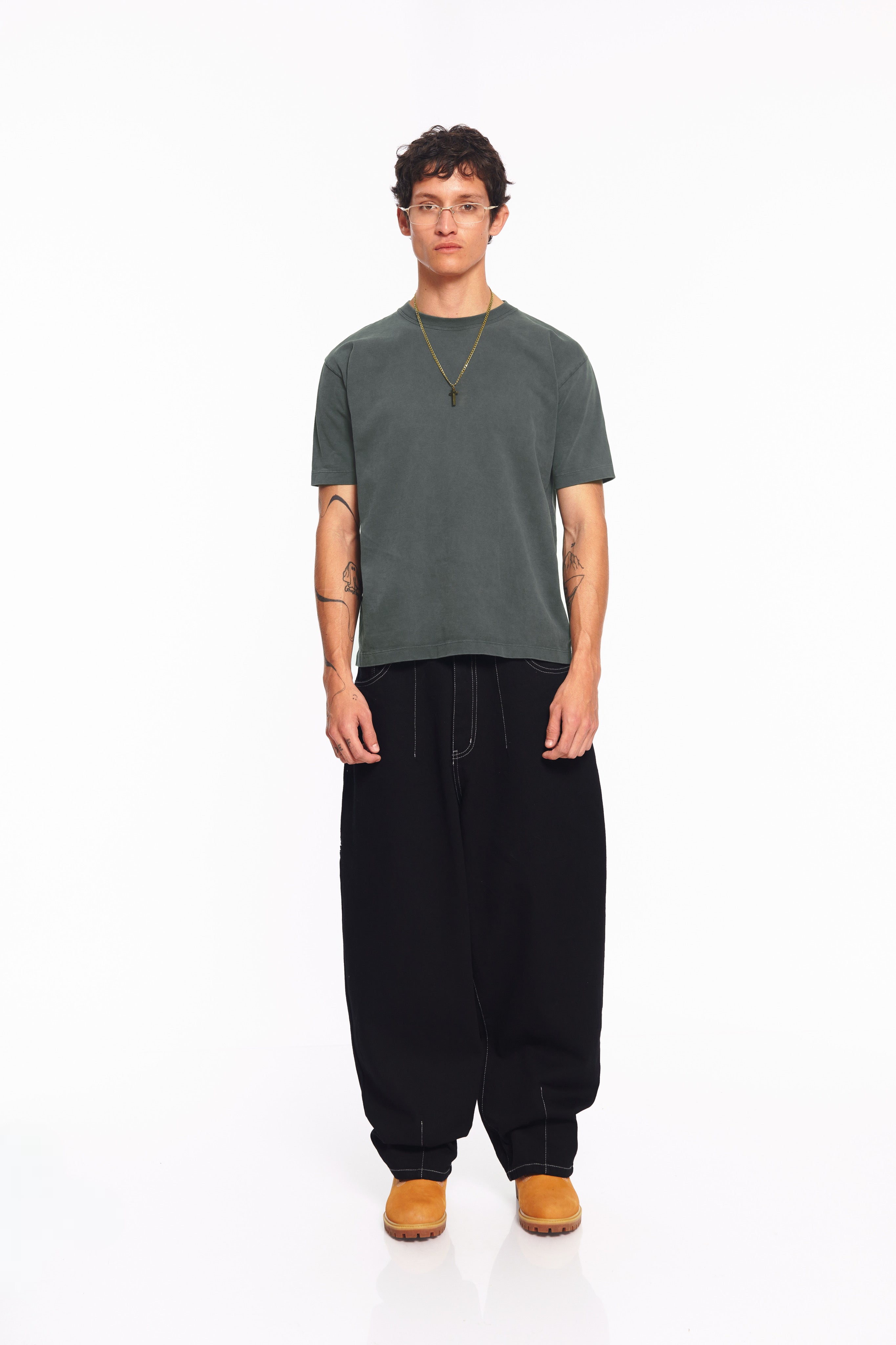 Heavyweight Regular Tee - Verde Militar