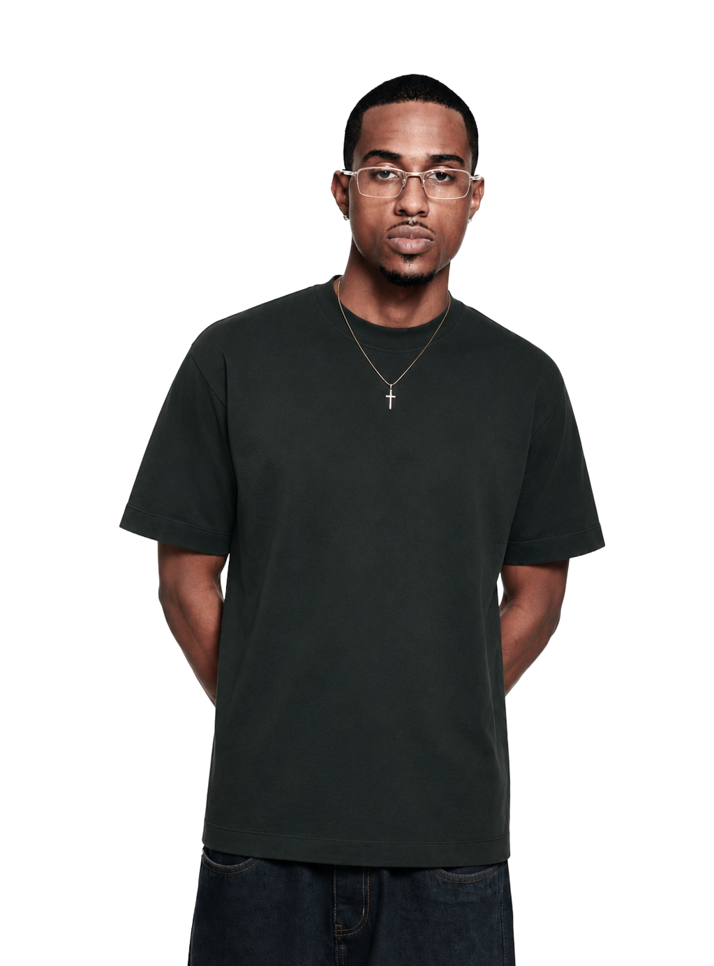 Middleweight Regular Tee - Washed Black