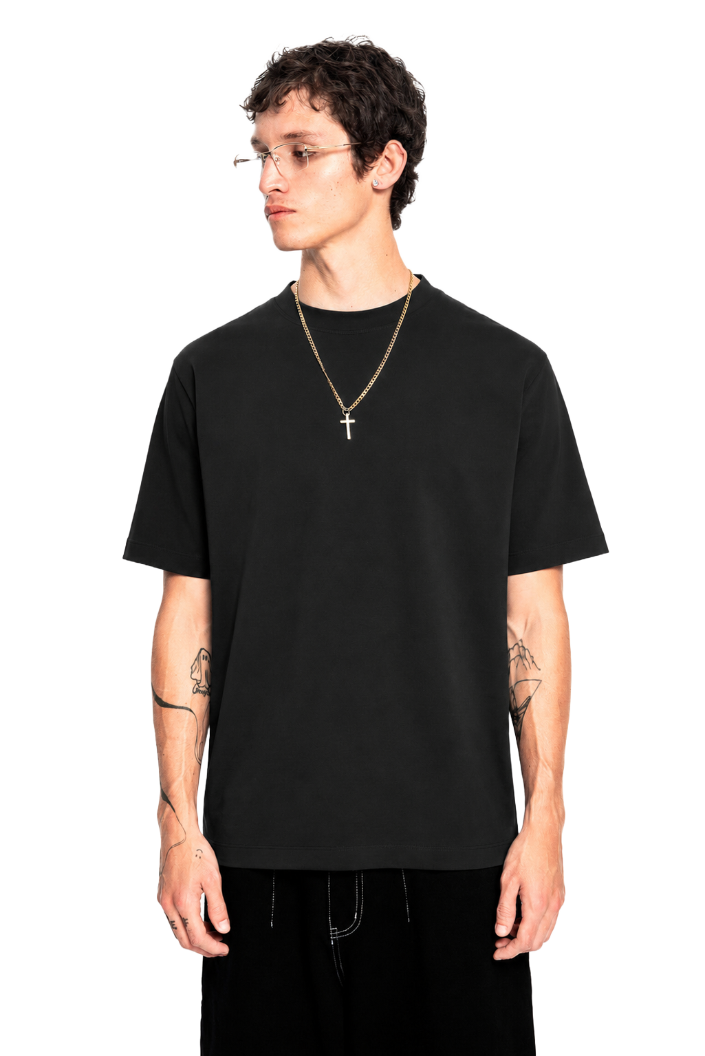 Middleweight Regular Tee - Washed Black