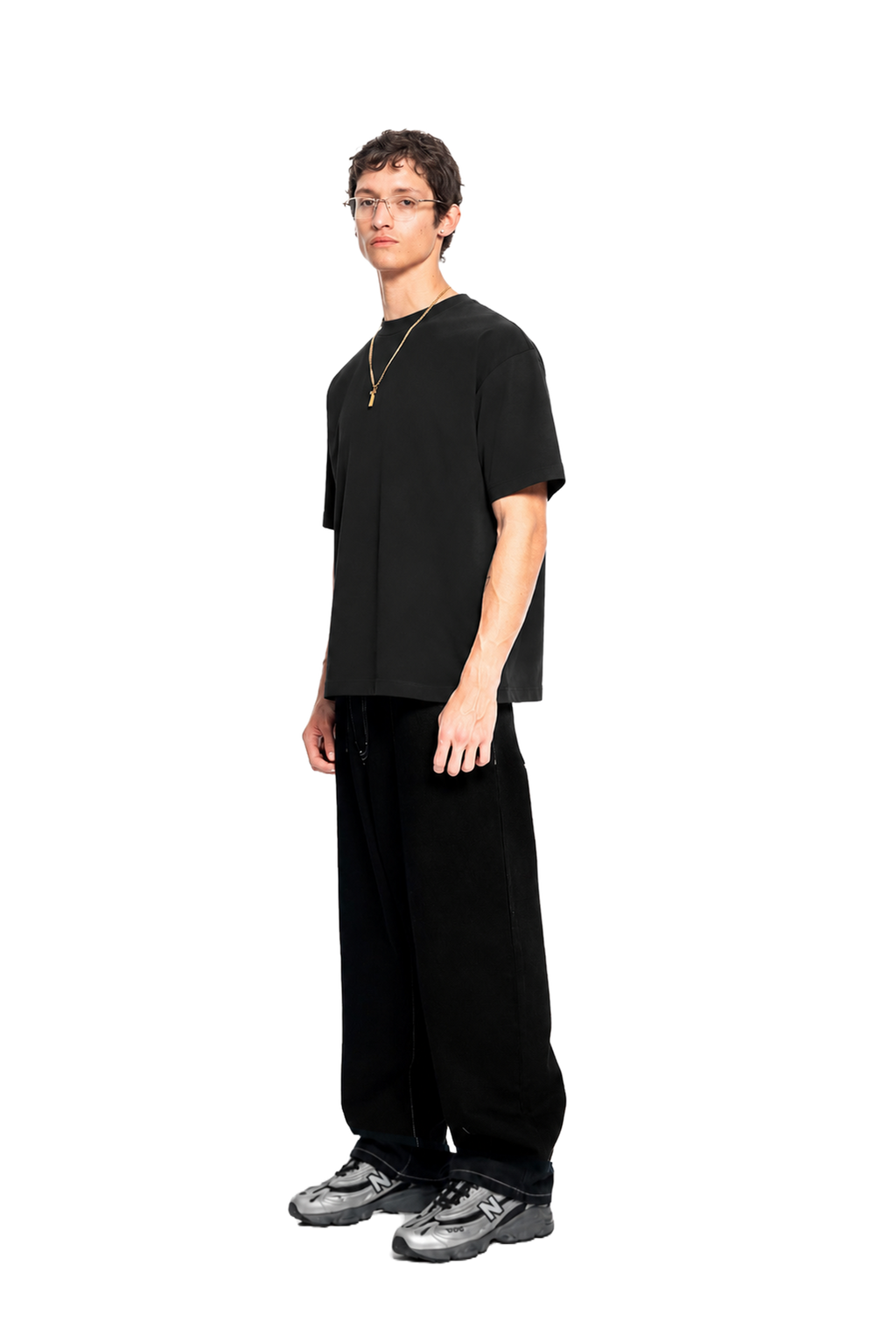 Middleweight Regular Tee - Washed Black