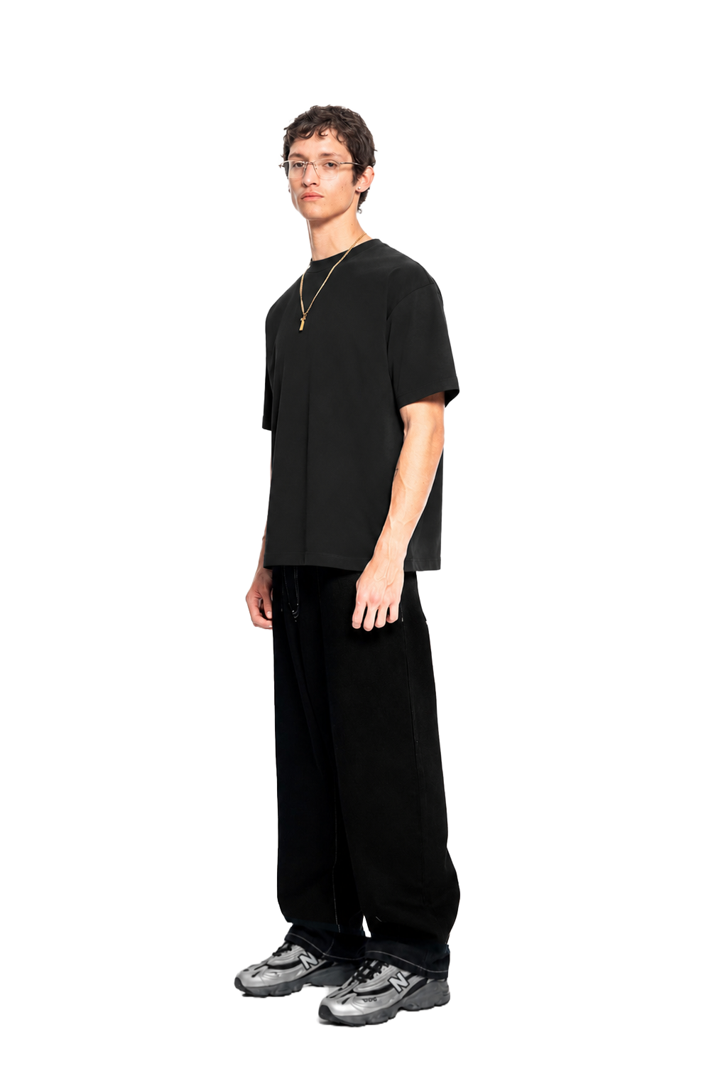 Middleweight Regular Tee - Washed Black
