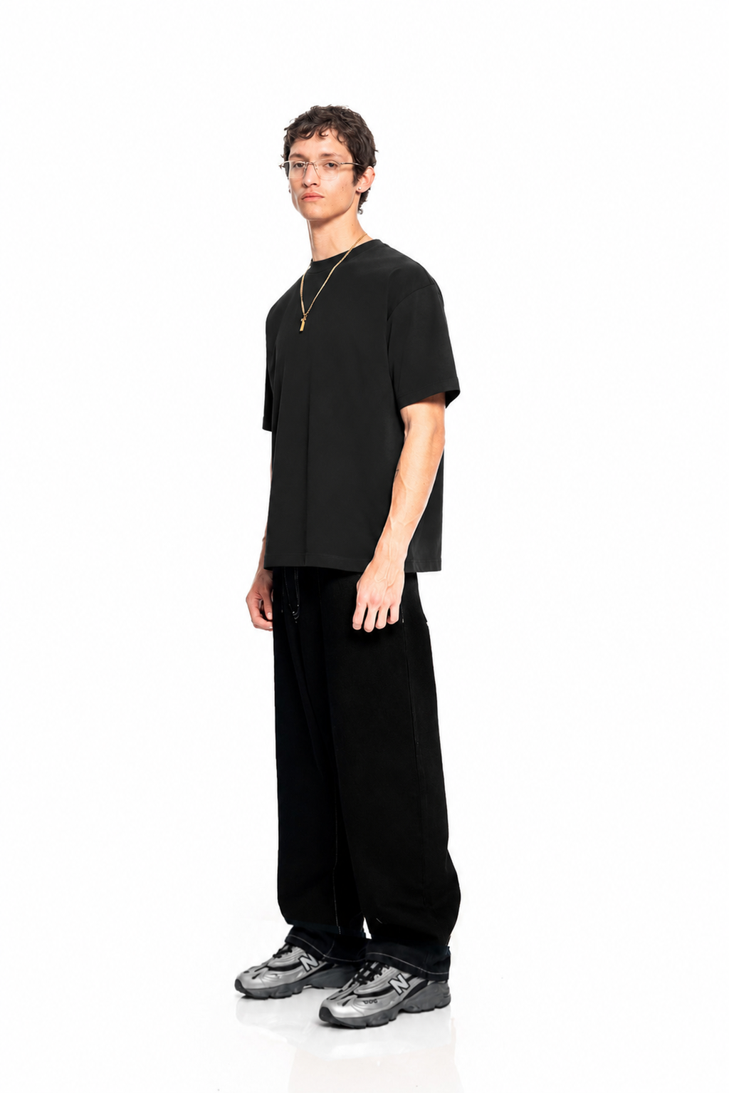 Middleweight Regular Tee - Washed Black