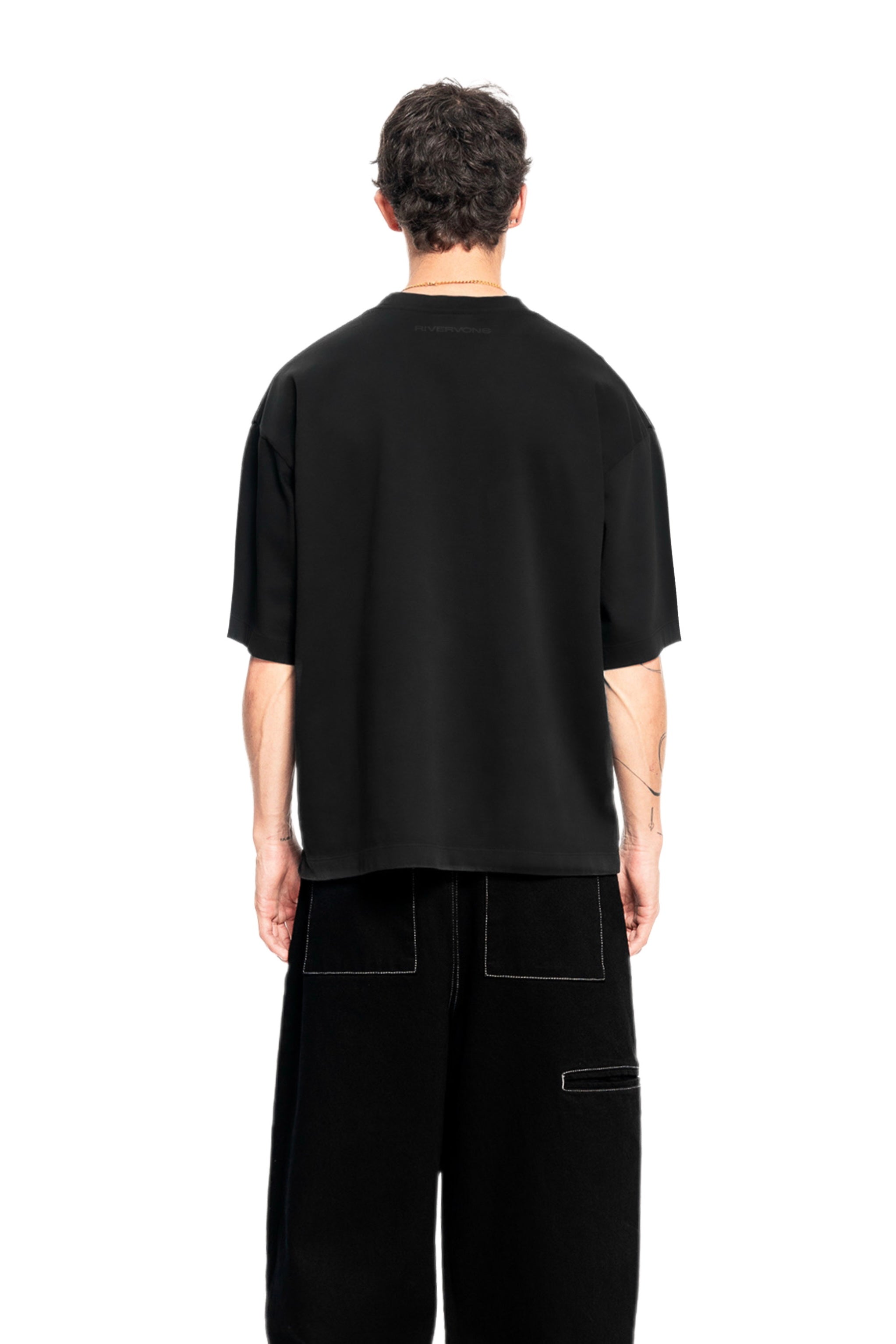 Middleweight Regular Tee - Washed Black