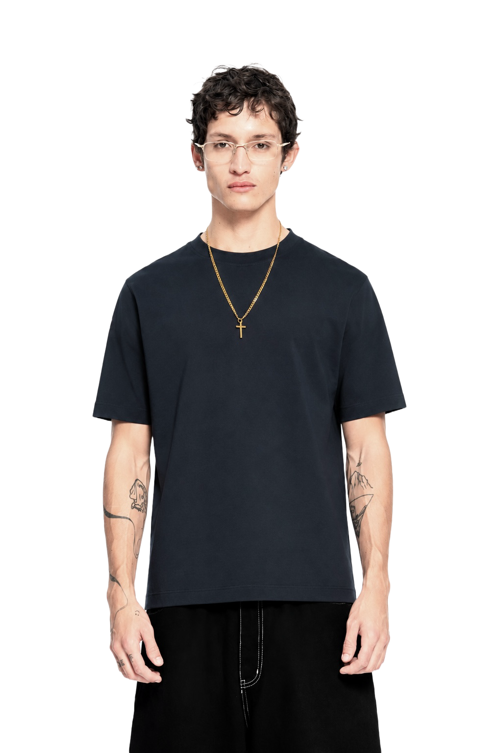 Middleweight Regular Tee - Washed Blue