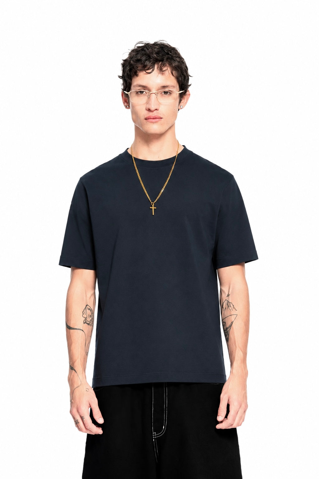 Middleweight Regular Tee - Washed Blue
