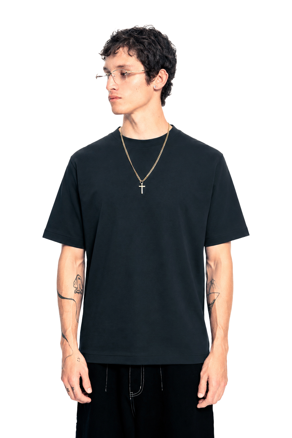 Middleweight Regular Tee - Washed Blue