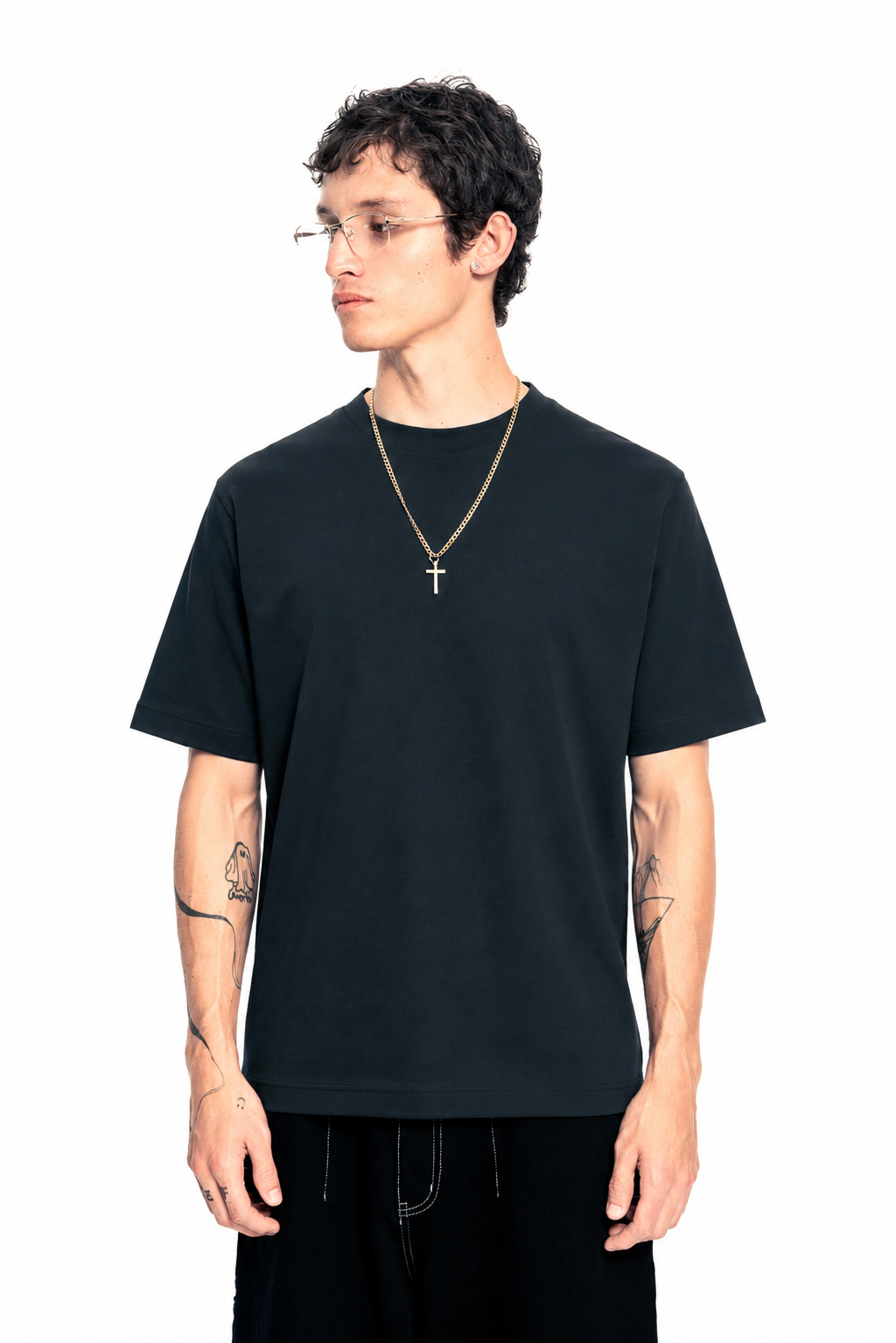 Middleweight Regular Tee - Washed Blue