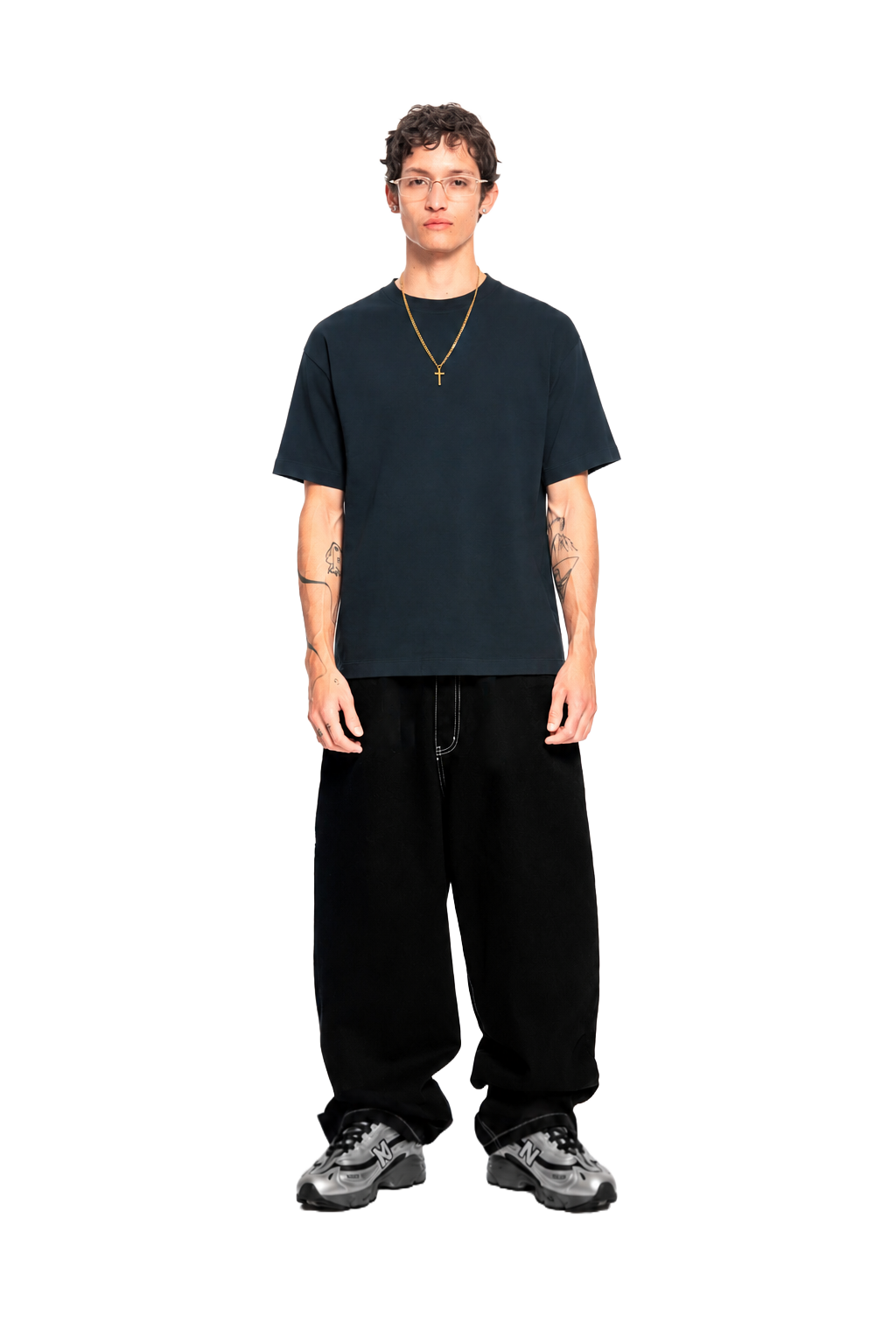 Middleweight Regular Tee - Washed Blue