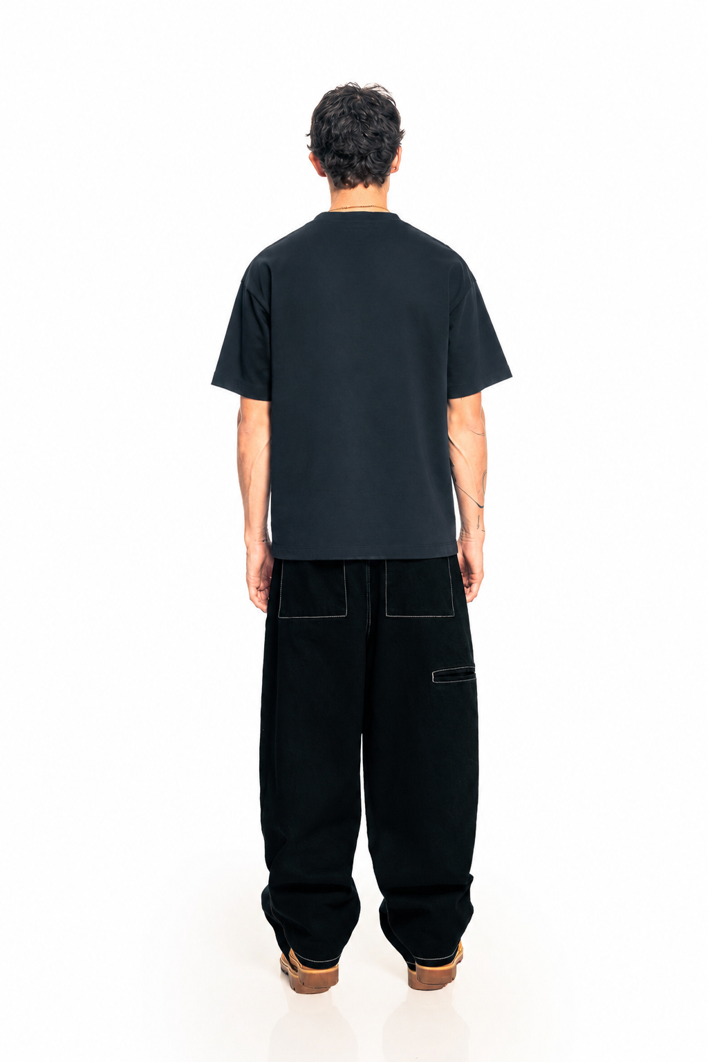 Middleweight Regular Tee - Washed Blue