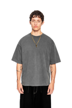Middleweight Oversized Tee - Washed Grey