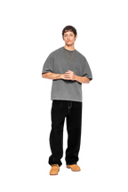 Middleweight Oversized Tee - Washed Grey