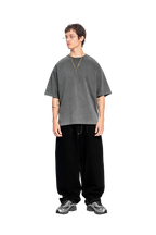 Middleweight Oversized Tee - Washed Grey