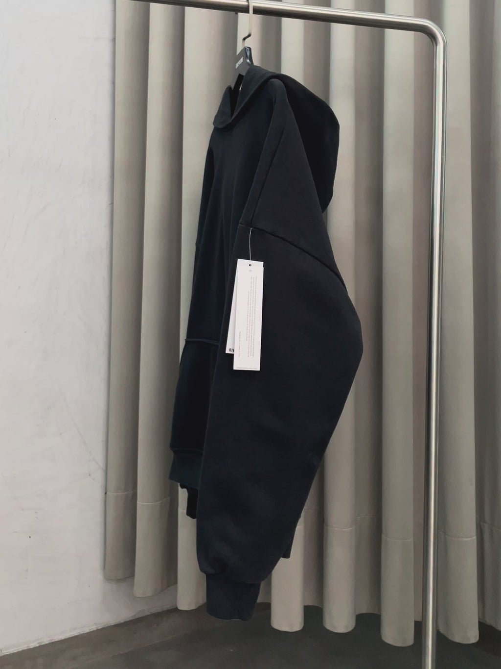 HeavyWeight Hoodie - Washed Black