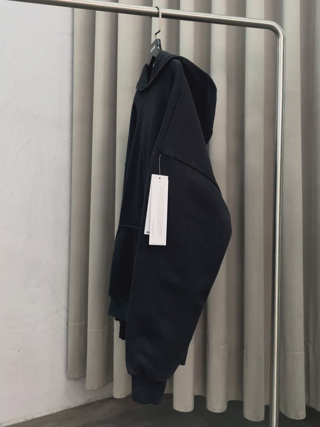 HeavyWeight Hoodie - Washed Black