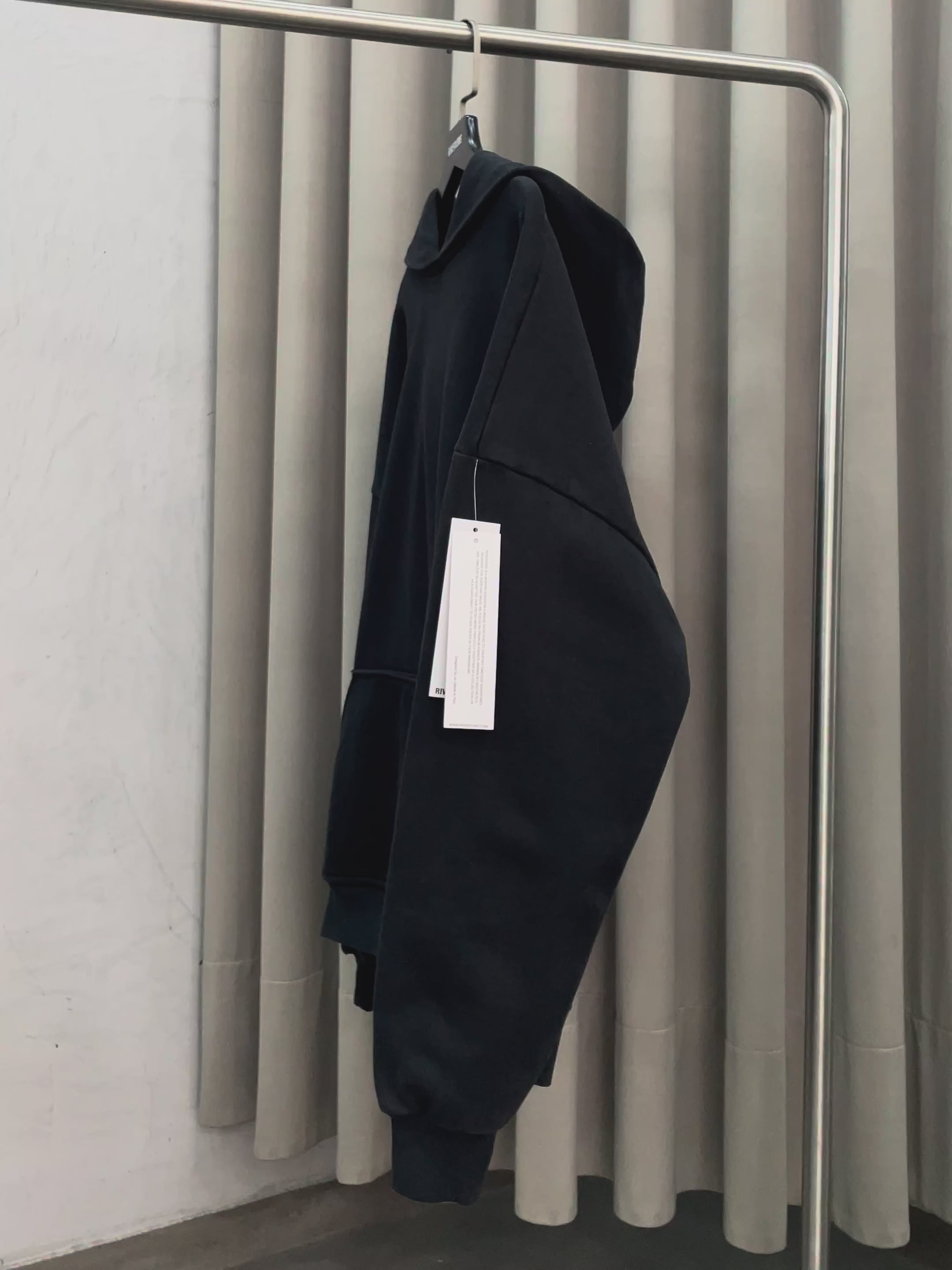 HeavyWeight Hoodie - Washed Black