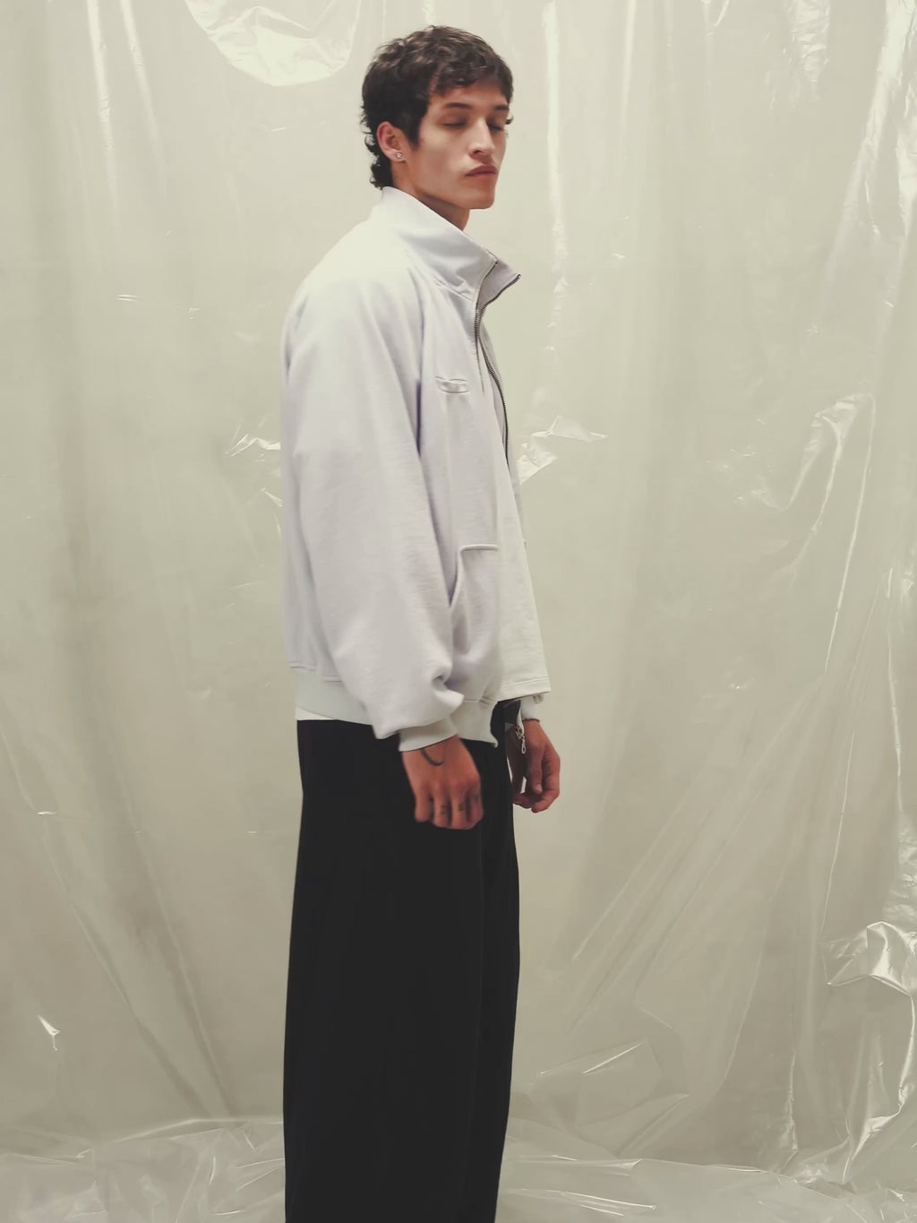 HeavyWeight Zipper - Glacier Blue