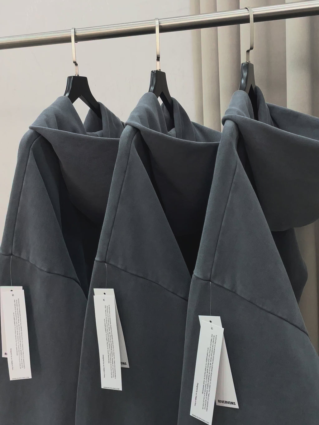 HeavyWeight Hoodie - Washed Grey