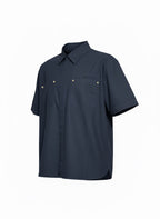 Camisa Cargo - Azul