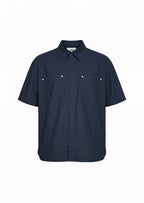 Camisa Cargo - Azul