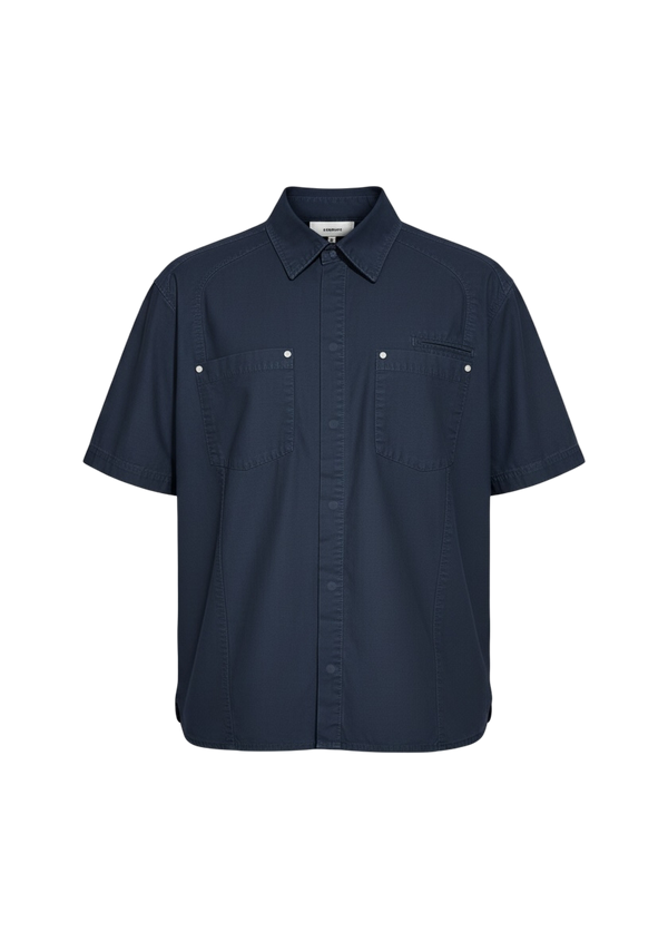 Camisa Cargo - Azul